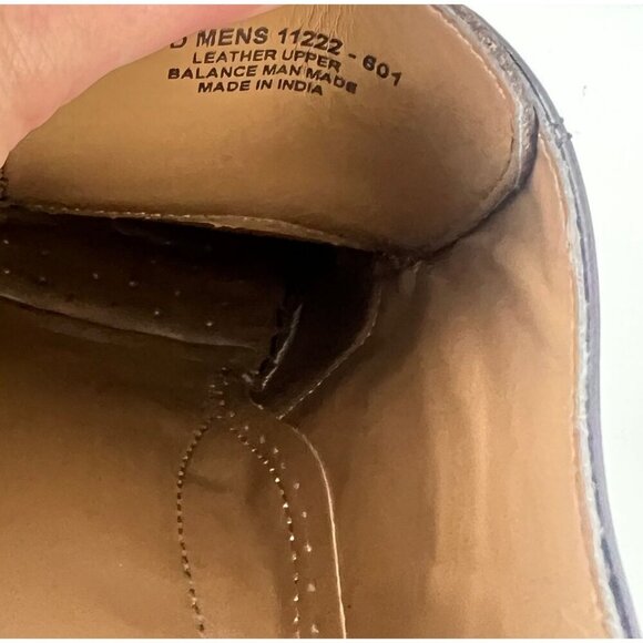 Florsheim Broxton Cap Toe Oxford Dress Shoe Size 12 D 11222-601 Burgundy - Picture 7 of 7
